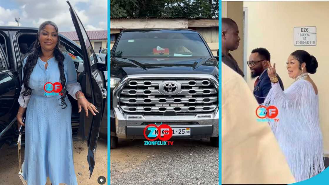 Nana Agradaa, Empress Gifty, Nana Agradaa tundra, Empress Gifty tundra, Nana Agradaa teases Hopeson Adorye, Empress Gifty new car Nana Agradaa, Empress Gifty, Nana Agradaa tundra, Empress Gifty tundra, Nana Agradaa teases Hopeson Adorye, Empress Gifty new car