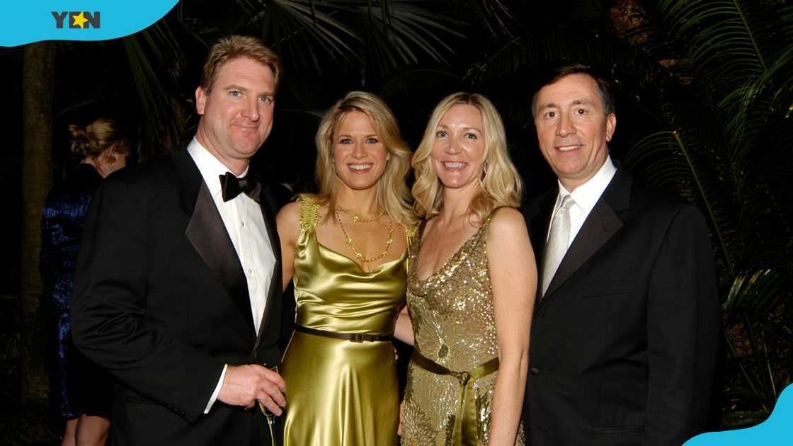 From L to R: Daniel Gregory, Martha MacCallum, Kathleen DeParis and Lawrence DeParis.