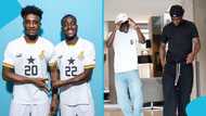 Black Stars Boost: Kudus and Kamaldeen visit teammates during Unity Cup despite injury (Video)
