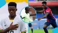 Abdul Aziz Issah debuts fresh hairstyle after first Black Stars call-up (Photos)