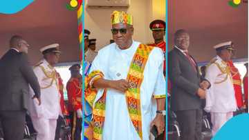 John Mahama snubs Omane Boamah as he tries to shake him at ceremony