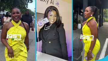 Berla Mundi makes her first public appearance after reportedly delivering her first child abroad, video